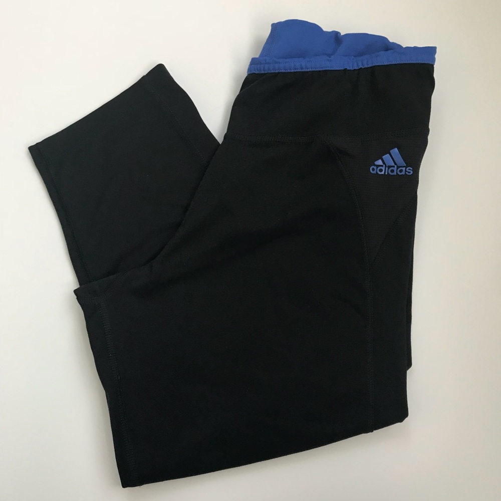 Adidas women’s capris climalite leggings small